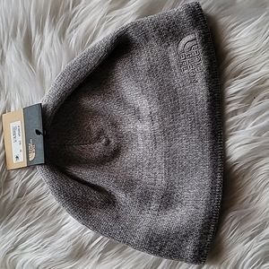 The North Face TNF Gray Grey Heather Jim Beanie Hat